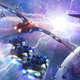 Concept art from Guardians of the Galaxy: Cosmic Rewind.